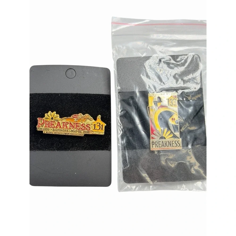 Vtg Preakness lapel pin Lot Of  19 Bundle Horse Race‎ Memorabilia Pimlico